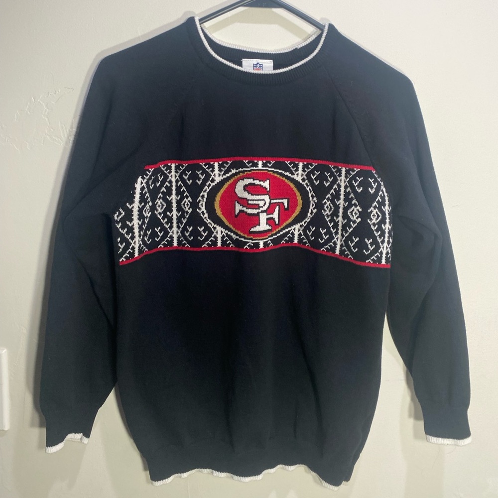 San Francisco 49ers youth Holiday style sweater